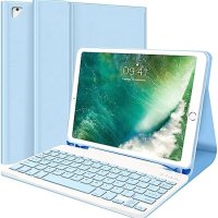 Нов Калъф с безжична Bluetooth клавиатура за iPad 9,7 инча, снимка 1 - Аксесоари за Apple - 41548537