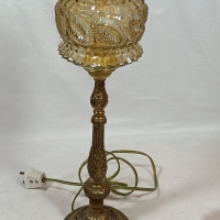Ретро настолна бронзова лампа , снимка 9 - Настолни лампи - 36092186