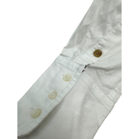 Дамска риза TOMMY HILFIGER размер S - M бяла дълъг ръкав, снимка 3 - Ризи - 44570478