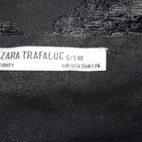 Zara S- Черно секси боди от дантела и тюл , снимка 7 - Бельо - 44834309