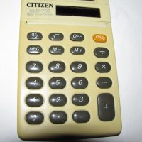 citizen sld 705 калкулатор, снимка 3 - Друга електроника - 39653776