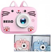 Детски фотоапарат, с калъфче, HELLO, 2 цвята, снимка 2 - Образователни игри - 41445340