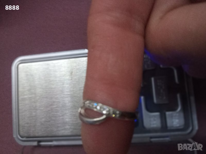 Сребърен пръстен , снимка 1