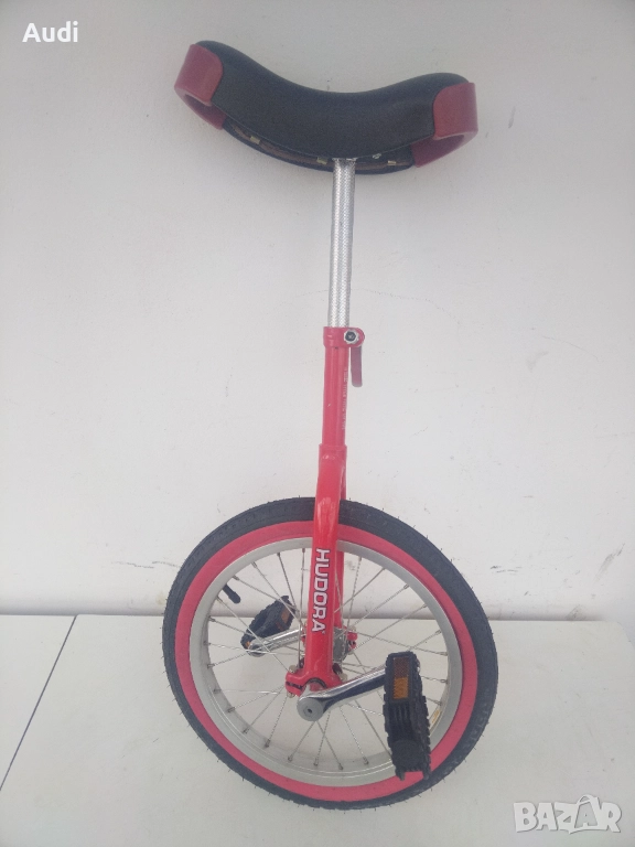 Велосипед на една гума HUDORA за акробатика, моноцикъл, баланс, снимка 1