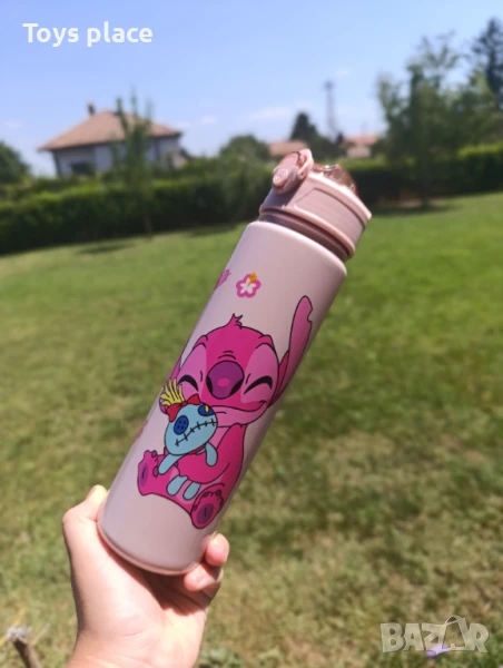 2 модела Шише за вода Лило и Стич Lilo and Stitch Бутилка за вода Стич, снимка 1