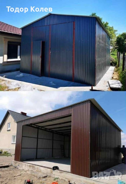 Изработка на Метални Конструкции Къщи Гаражи и Монтаж на сандвич панел , снимка 1
