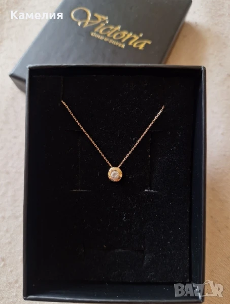 Дамско колие Виктория Голд, снимка 1