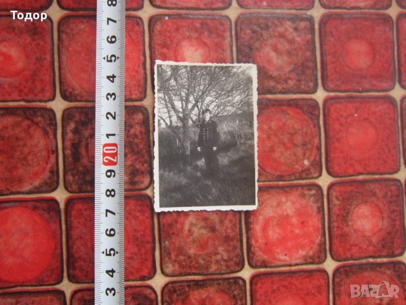 Картичка снимка немски войник 3 райх а1, снимка 1