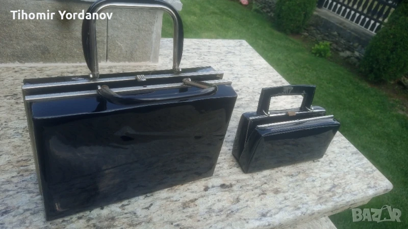 Ретро лачени чанти., снимка 1