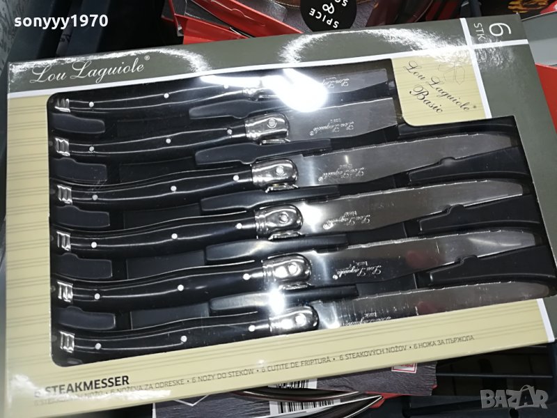 lou laguiole 6 ножа FRANCE 2408212011, снимка 1