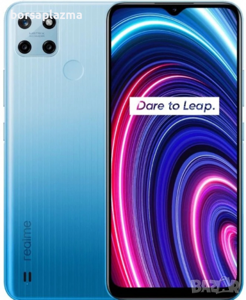 Смартфон Realme C25Y 4/128GB Blue, снимка 1