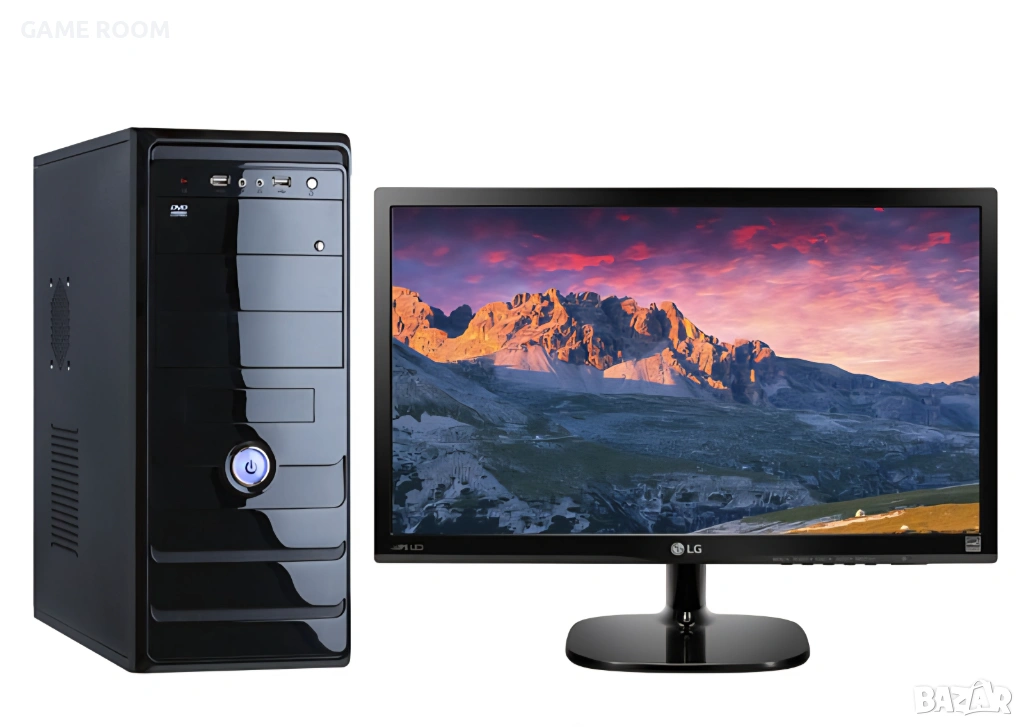 Настолен Компютър с монитор LG 56 см, снимка 1