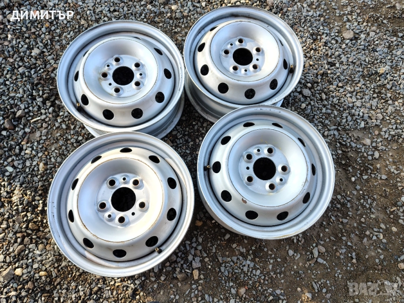 4бр.ЖЕЛЕЗНИ ДЖАНТИ 15ки 5x118 за PEUGEOT BOXER,CITROEN JUMPER, снимка 1