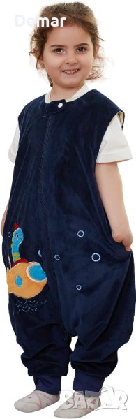 Бебешки спален чувал без ръкави с крачоли Малки деца р-р M 3-5 години, снимка 1