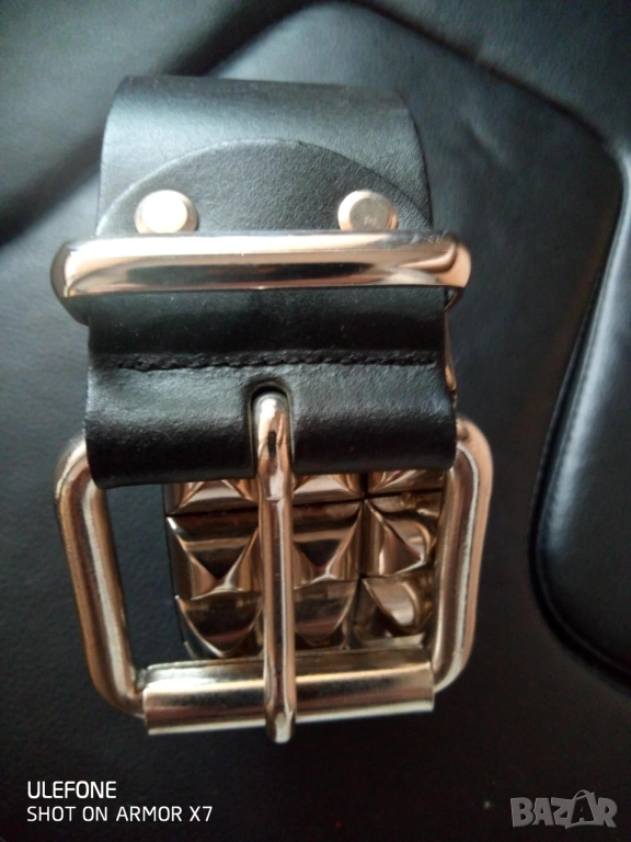 Оригинален италиански винтейдж рокерски колан, снимка 1