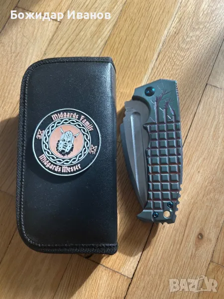 Продавам нож Midgards Big Viking - Thor's lightning, снимка 1