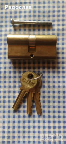 стар патрон за брава ELZETT, снимка 1