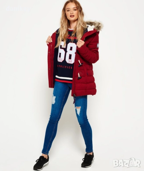 Дамско зимно яке палто Superdry размер small, снимка 1