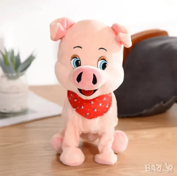 Плюшено музикално и танцуващо Прасенце, което реагира на Жестове, снимка 1