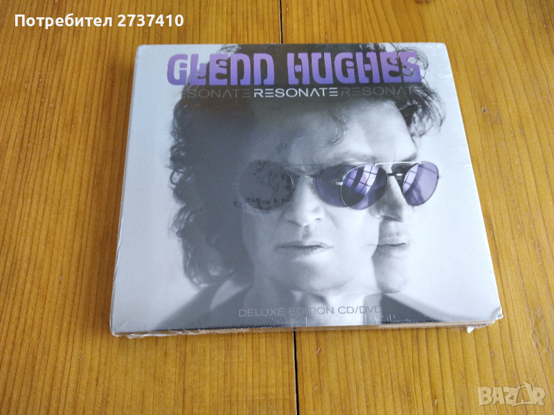 GLENN HUGHES - RESONATE 30лв CD/DVD deluxe edition оригинални дискове, снимка 1