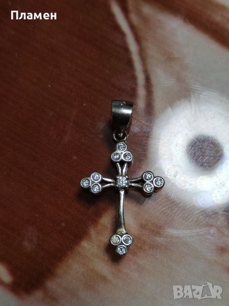 Сребърно кръстче 925, снимка 1