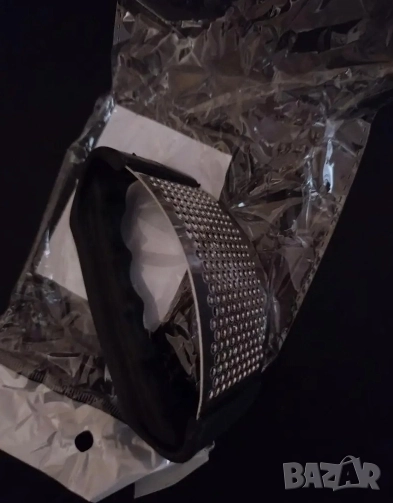 🧄 Ръчна преса за чесън от неръждаема стомана  , снимка 1