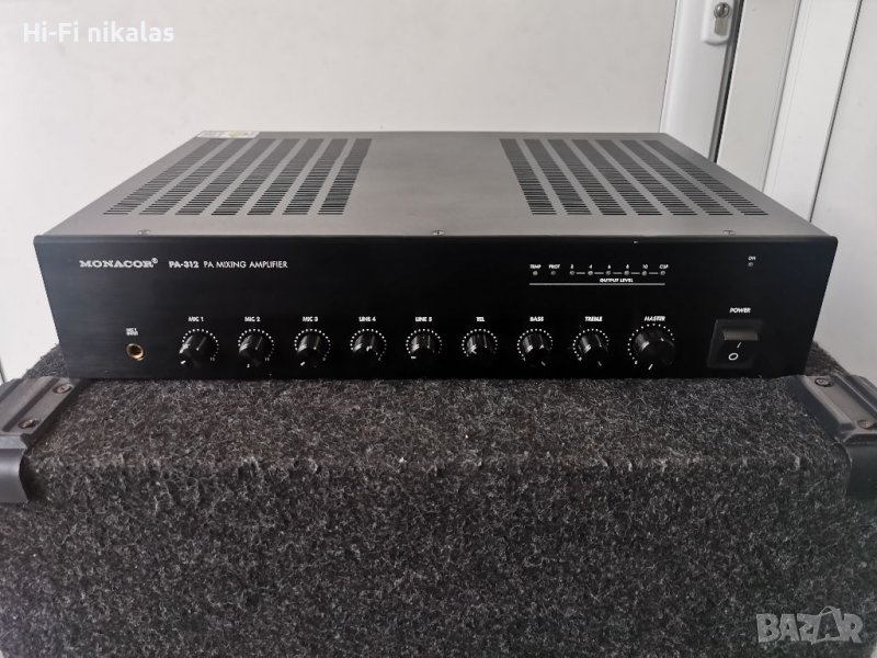  Моно Усилвател Monacor PA-312 , снимка 1