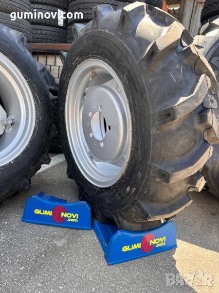 Предни джанти с гуми 11.2-20 за трактор Болгар, МТЗ и Беларус, снимка 1