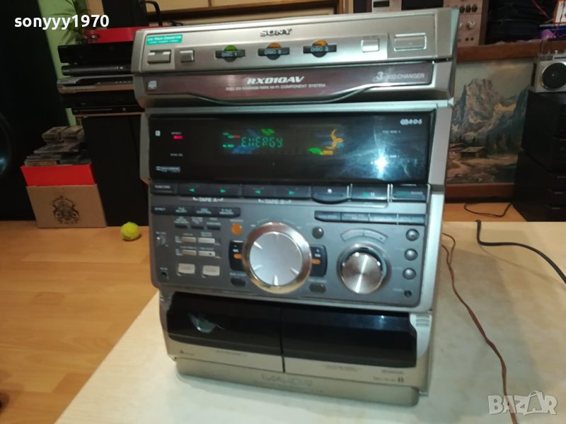 SONY HCD-RXD10AV CD DECK RECEIVER 1608231834LNV, снимка 1