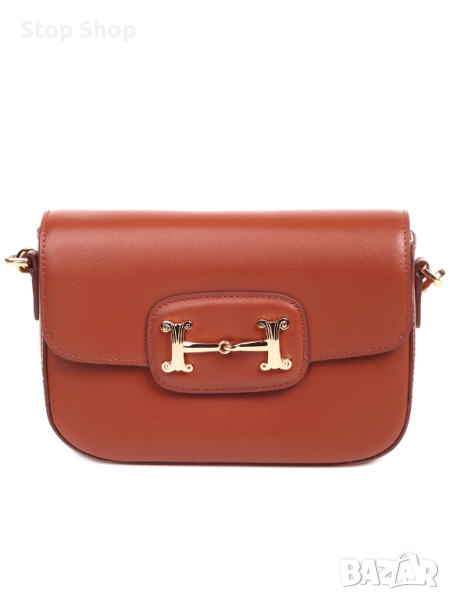 Елегантна дамска чанта от естествена кожа , снимка 1