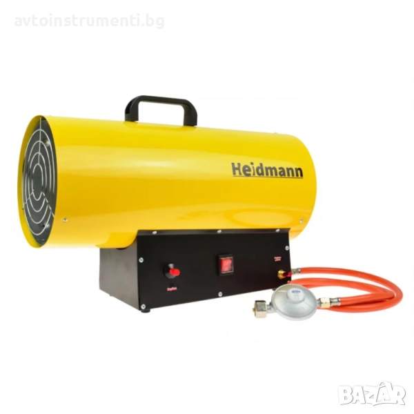 Газов нагревател / калорифер / печка 15kW Heidmann by GEKO15700H, снимка 1