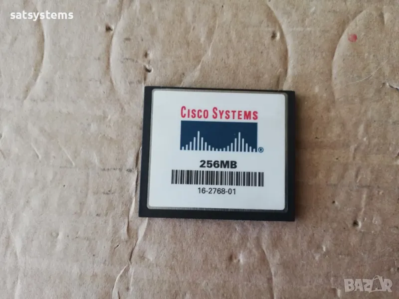  Cisco Systems 256MB Compact Flash Card, снимка 1