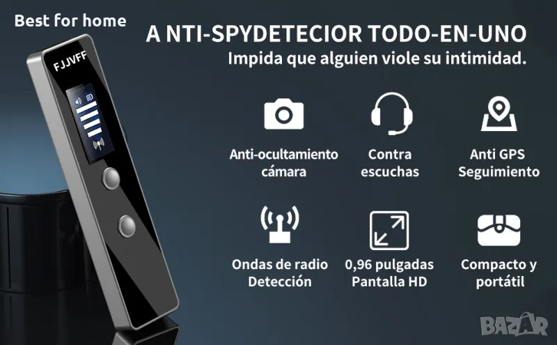 Детектор за скрити камери, GPS, подслушватели и др. FJJVFF, снимка 1