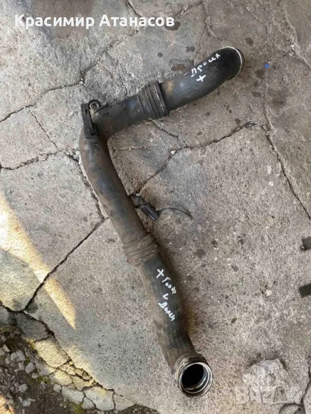 Маркуч интеркулер дроселова клапа за Vw голф плюс. 2.0 Tdi. 140кс. BKD, снимка 1