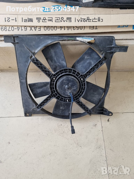 DAEWOO ESPERO 1.5cc SOHC-DOHC ВЕНТИЛАТОР ОХЛАЖДАНЕ K-T GM, снимка 1