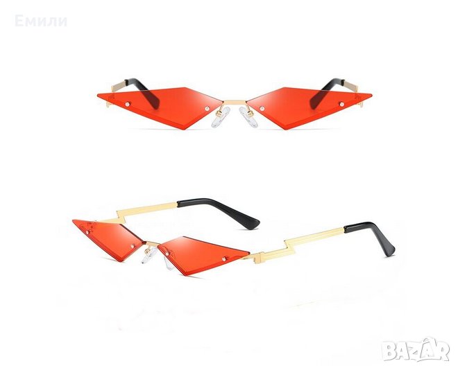 Слънчеви очила котешко око във формата на ромб , снимка 1