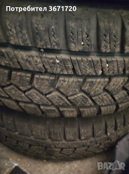 Зимни гуми с джанти 4х100, снимка 1