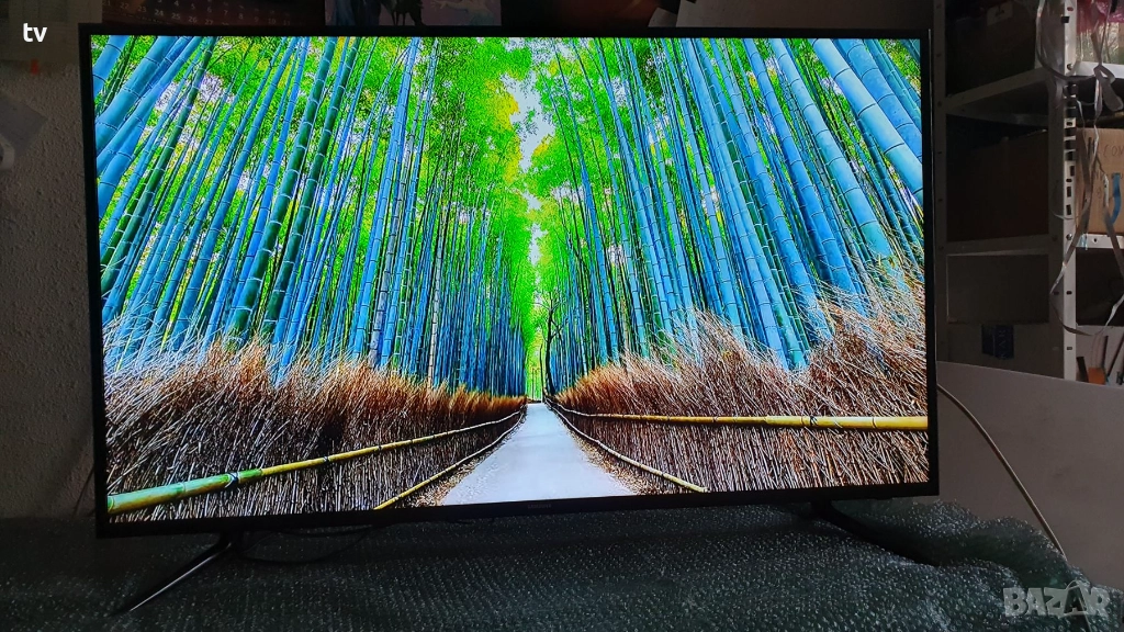 Samsung 48 инча Самсунг 4K LED Smart WiFi смарт лед - с нова подсветка!, снимка 1