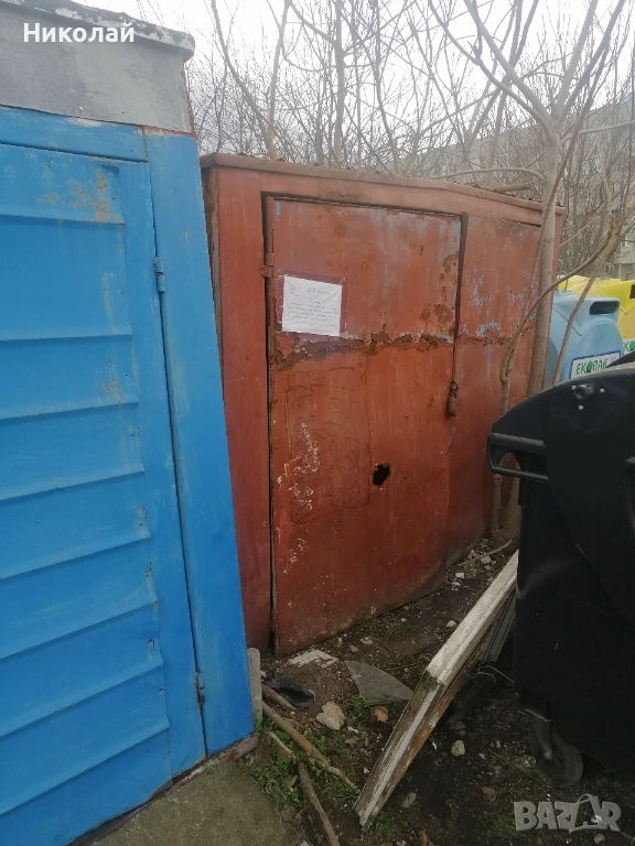 Продавам метален гараж , снимка 1