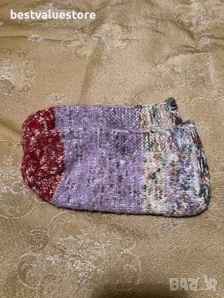 Терлици Пъстри Ръчно Плетени 38 Номер, снимка 1