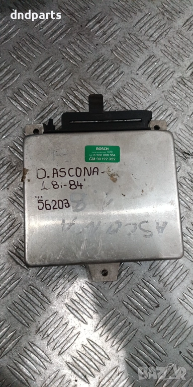 Компютър Opel Ascona 1.8i 1984г. 90122322 0280000304 , снимка 1