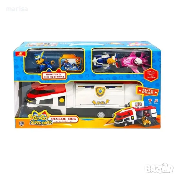 Камион Пес патрул, автовоз Paw patrol, музикален-50798, снимка 1