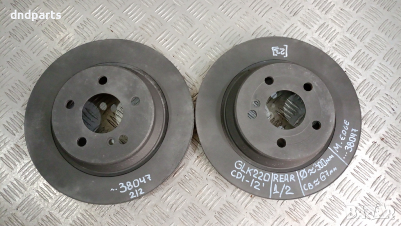 Задни дискове Mercedes GLK220 CDI 2012г.	, снимка 1