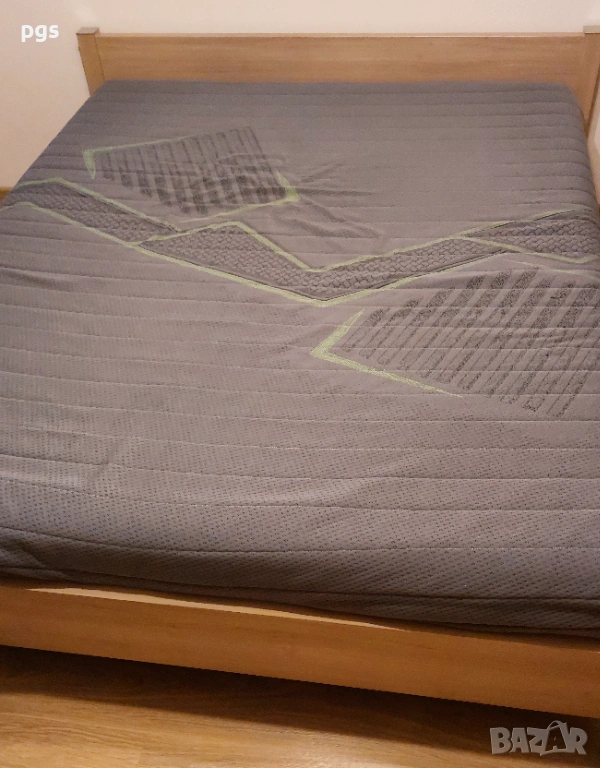 Легло 160х200 с матрак, снимка 1