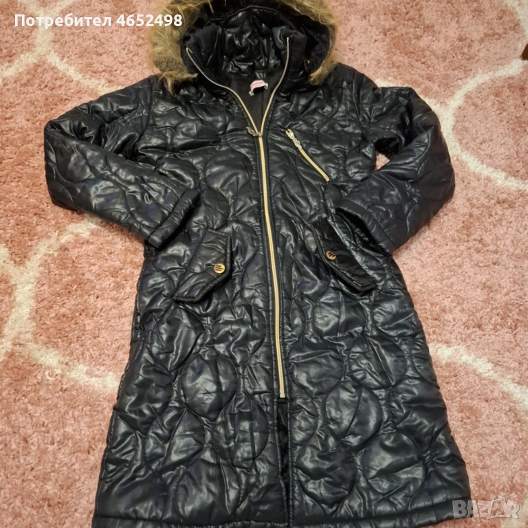 Яке/Парка с пух и качулка, снимка 1