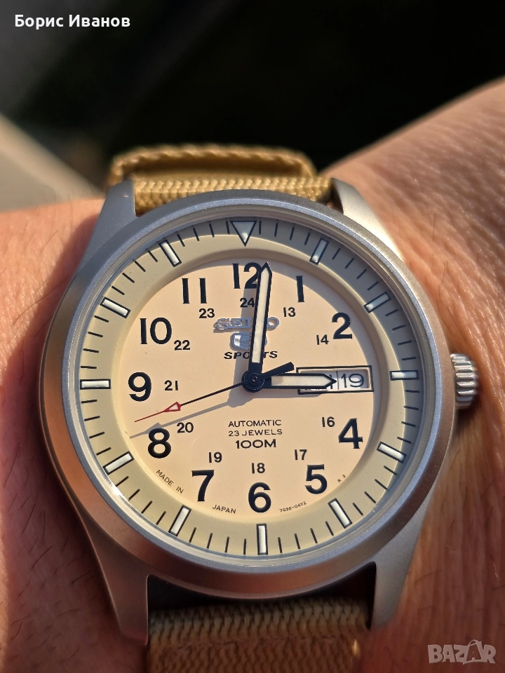 Seiko 5 Sports SNZG07J1 Японска версия, снимка 1