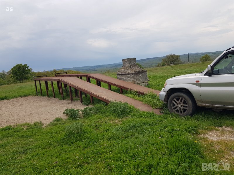 Мобилна желязна рампа за коли,бусове,джипове,камиони, снимка 1