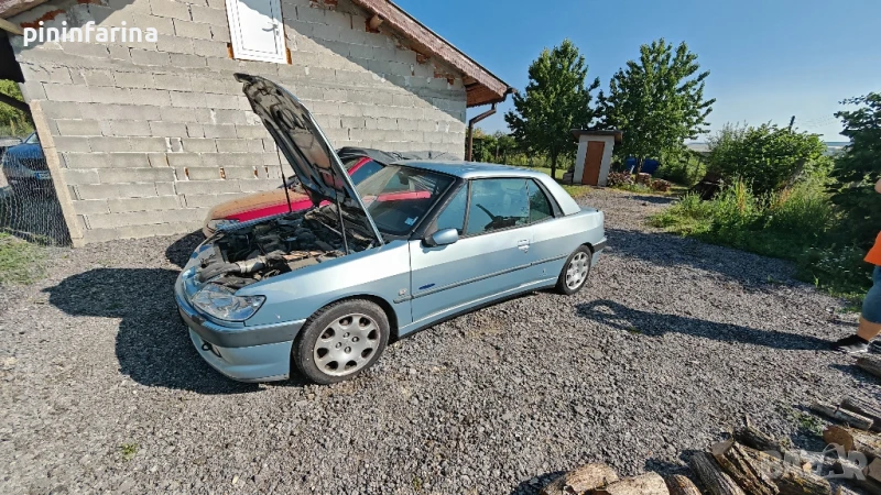 Peugeot 306 cabriolet 1.6 + hardtop твърд таван , снимка 1