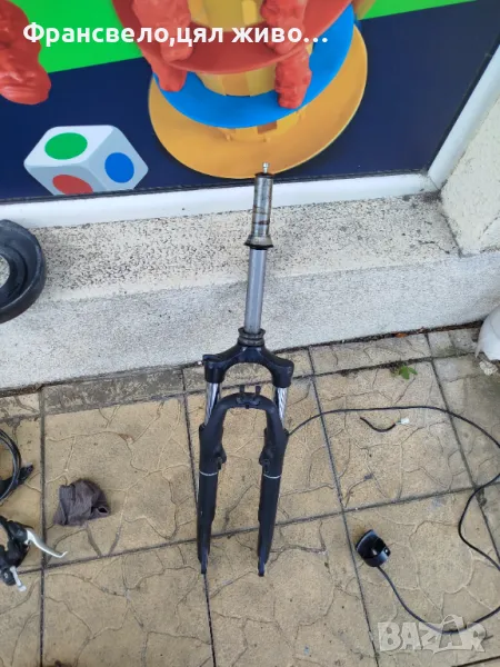 26 цола заключваща вилка за велосипед колело монтаж чело 44 , снимка 1