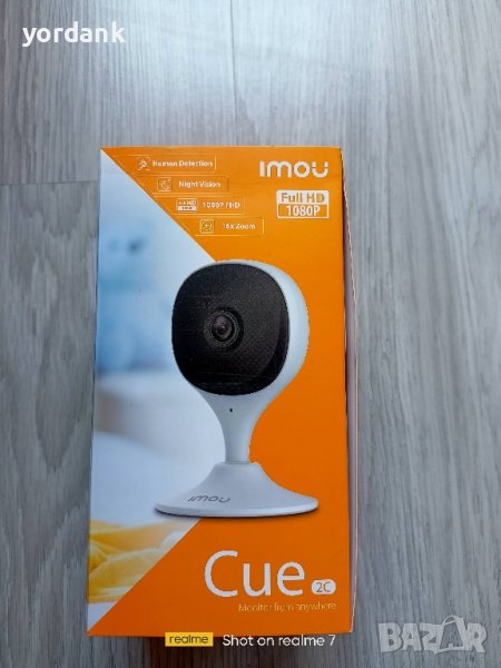 Dahua IMOU Cue 2C 2MP 1080p Wi-Fi камера, снимка 1